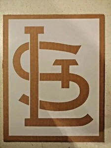 St. Louis Cardinals STL 8.5" x 11" Custom Stencil FAST FREE SHIPPING - Picture 1 of 1