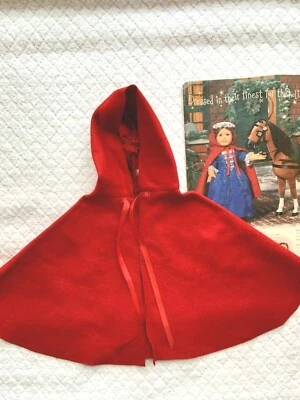 Brand New Retired American Girl Felicity's Cardinal Cloak - Image 1 of 2
