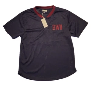 HWD Halfway Dead Mesh 23 Jersey Charcoal Gray Maroon Mens Womens Size Medium - Picture 1 of 6
