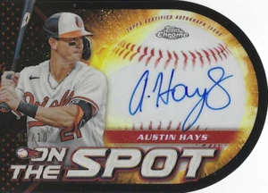 2024 Topps Cromato - Austin Hays - Autografo pressofuso sul posto - OSA-AH - 9/10 - Foto 1 di 2