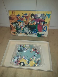 Puzzle 54 Pezzi - I Pionieri Disney - Clementoni Vintage Anni 70/80 - Completo - Foto 1 di 8