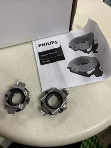 Philips H7 LED Adapter Ring Type P / E Headlight Retainer Clips Pack of 2 - - Picture 1 of 5