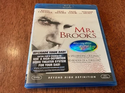 MR BROOKS (Blu-ray) Kevin Costner Demi Moore OOP - New, Sealed - Imagem 1 de 2