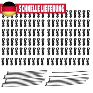 120 Stück Mini-Dachrinnenhaken aus Kunststoff wiederverwendbare Dachrinnenklamme - Bild 1 von 12