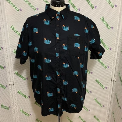 Middle Of Beyond Button Down Shirt RoboCop MOB Alex Murphy Peter Weller Mens XL - Image 1 of 4