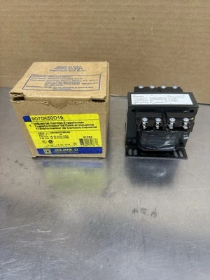 Transformador de Control Industrial Square D 9070K50D19 24V Sec. Voltaje Nuevo Hecho en EE. UU. Foto 1 de 4