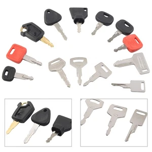 Zündschlüssel Satz für Volvo passend Komatsu passend Yanmar für JCB für John Deere Traktor - Bild 1 von 6