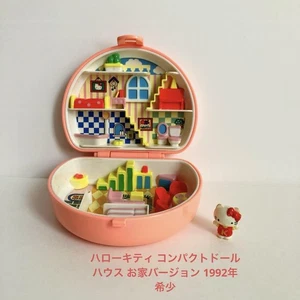 Sanrio Hello Kitty Compact Dollhouse Angel Pocket 1992 Bandai - Picture 1 of 24