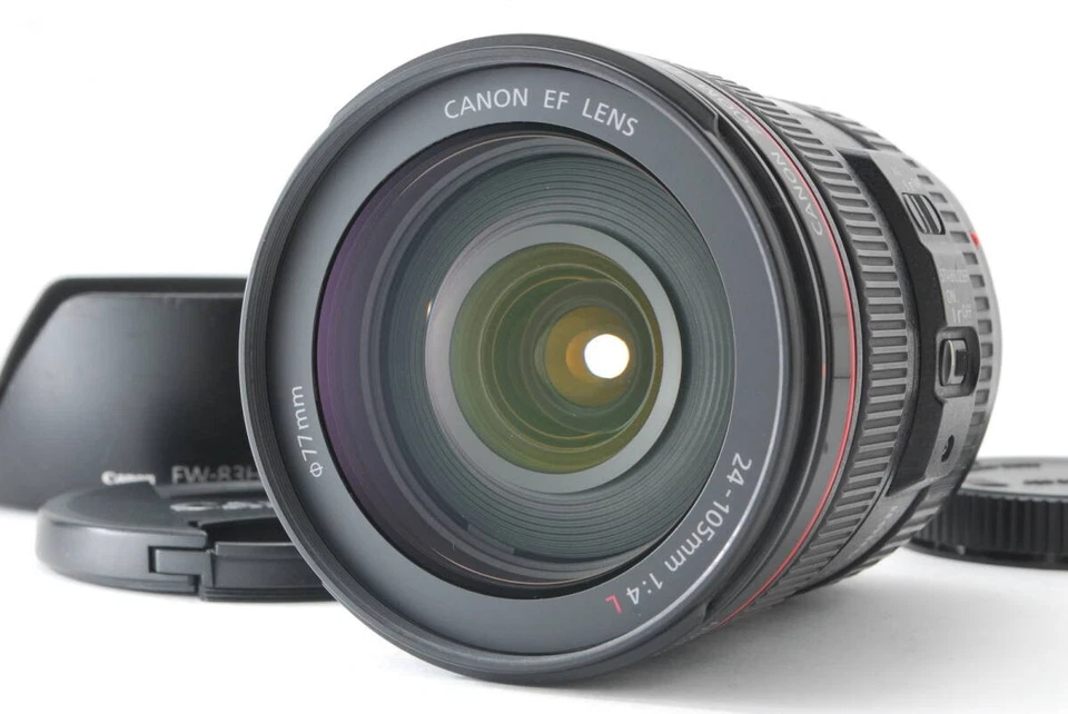 Lente macro zoom Canon EF 24-105 mm f/4 L IS USM AF (teleobjetivo Canon B-152) Foto 1 de 4