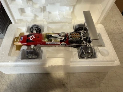 1.18 LOTUS 49B MONACO 1968 MARIO ANDRETTI F1 RACE CAR QUARTZO MODELS - Image 1 of 4