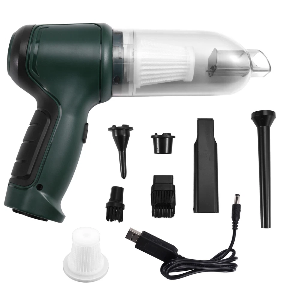 Mini Handheld Vacuum Cordless Car Vacuum Cleaner Portable Rechargeable Dust4742 - Image 1 of 1