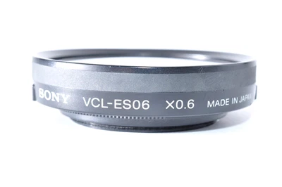 Sony One Touch Wide Conversion Lens x0.6 VCL-ES06 For Sony Handycam From Japan - Image 1 of 4