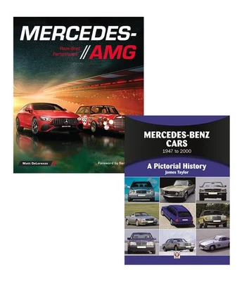 梅赛德斯-AMG 和梅赛德斯-奔驰 1950 年至 1998 年 2 本书套装 — 第 1/3 张图片