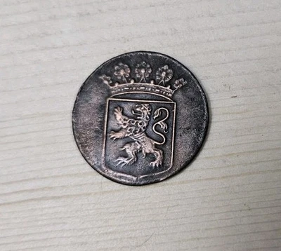 1746 Colonial Copper Coin Lion Crown 279 Year Old Shipwreck VoC NY Penny River - Image 1 of 2