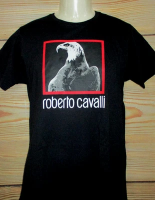 CAMISETA HOMBRE ROBERTO CAVALLI NEGRA TALLA M Foto 1 de 3