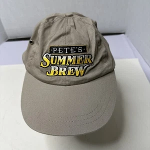 PETE'S SUMMER BREW BEER Trucker Hat Baseball Cap Unique Retro Wicked Ale - Picture 1 of 9
