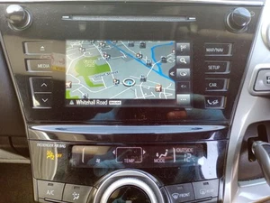 TOYOTA PRIUS PLUS DISPLAY SCREEN HEAD UNIT SAT NAV 8614047221 2015-2020 - Picture 1 of 18