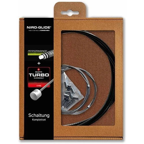 Juego de cables de conmutación Turbo-Plus 2200 mm acero inoxidable broche... - Imagen 1 de 1