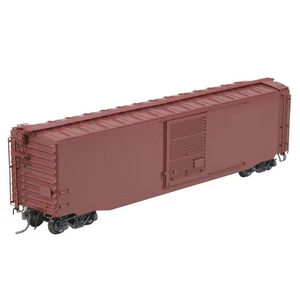 Kadee HO 6000 Undecorated Unlettered Red 50' PS-1 Boxcar Freight Car - Picture 1 of 7