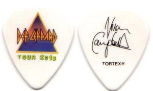 DEF LEPPARD Guitar Pick : 2018 Tour Vivian Campbell Signature - Picture 1 of 1