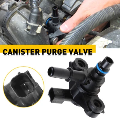 Canister Purge Valve Fits Lincoln MKT MKX MKS Continental 2013-2018 Black AUXITO - Image 1 of 4