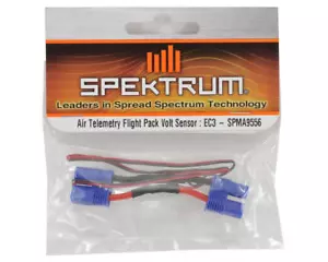Spektrum RC Aircraft Telemetry Flight Pack Main Pack Voltage Sensor EC3 SPMA9556 - Picture 1 of 3