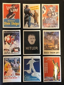 Propaganda World War II (WW2) 1991 Tuff Stuff Magazine Trading Card Set - Picture 1 of 3