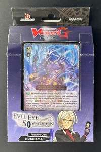 CARDFIGHT VANGUARD VGE-G-TD13 EVIL EYE SOVEREIGN (NUBATAMA) TRIAL DECK SEALED - Picture 1 of 2