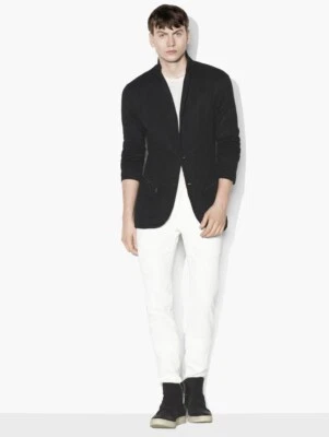 $998 Nueva Chaqueta Suave Metálica Colección John Varvatos Grande Foto 1 de 4