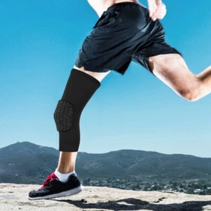 L Ultra Thin Summer Knee Support Anti Collision Protector Pads Soft GF - Picture 1 of 11