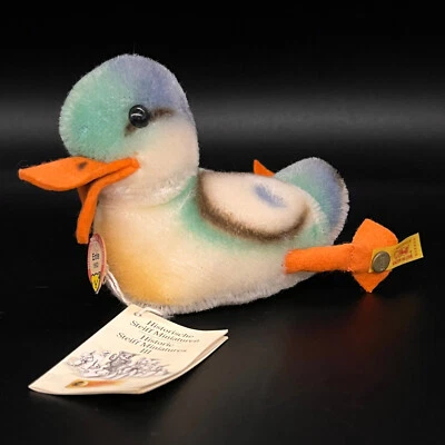 STEIFF ENTE 1953 | Historische Miniaturen | 032905 | KFS | 12 cm | Sehr gut - Bild 1 von 4
