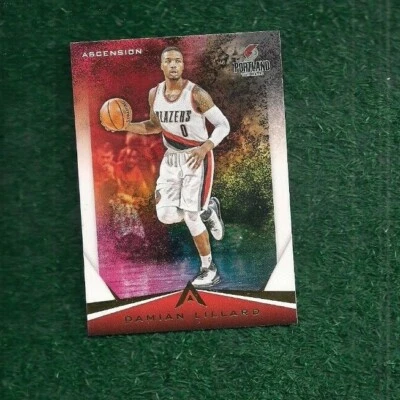 DAMIAN LILLARD - 2017-18 PANINI ASCENSION BASE CARD # 24 - MILWAUKEE BUCKS - NBA - Image 1 of 2