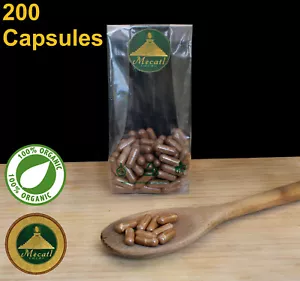 Functional Mushroom Blend Mushroom Capsules 200x 600mg Vegan Capsules Supplement - Picture 1 of 10