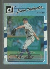  2017 Donruss Stat Line Career #95 Justin Verlander 050/119 (ref 66396)