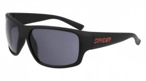 New SPYDER SP6030 Black Diamond Wrap Sports Sunglasses w/Case 61mm Retail $100+ - Picture 1 of 1