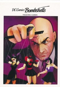 H10 LEX CATWOMAN BATWOMAN HUNTRESS 2017 Cryptozoic DC Bombshells COVERS card