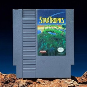 1990 Startropics Cartridge Nintendo NES Sleeve