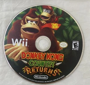 Nintendo Donkey Kong Country Returns Nintendo Wii CD/Disc Only. Some Scratches. - Picture 1 of 2