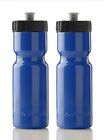 50 Strong Sports Squeeze Water Bottle 2 Pack – 22 oz. BPA Free Easy Open Push