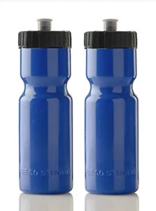 50 Strong Sports Squeeze Water Bottle 2 Pack – 22 oz. BPA Free Easy Open Push - Picture 1 of 1