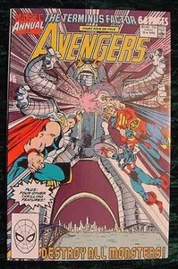 Cómic Marvel Avengers Annual 19 casi nuevo 1990 NUNCA LEÍDO - Imagen 1 de 3