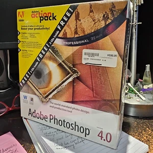 Adobe Photoshop 4.0 Unopened Box - Picture 1 of 1