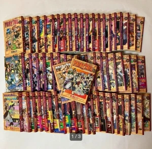 Juego de 4 cómics Fairy Tail manga vol.1-63 versión japonesa vendedor de Japón usados - Imagen 1 de 1