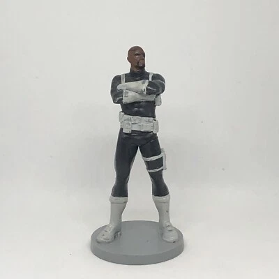 "Figura de Nick Fury de la Guerra Civil 3,75"" Marvel Avenger adorno de pastel" Foto 1 de 4