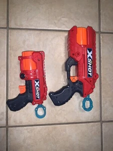 Zuru X Shot 2 Pack /  Great Condition 6x Rotating Chamber - Picture 1 of 2