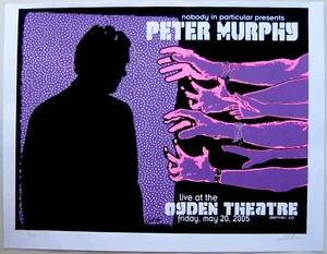 Peter Murphy Poster Konzert 2005 - Bild 1 von 2