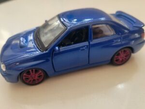 Maisto Subaru Impreza WRX  STI  1:40 Scale Blue