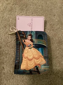 LOUNGEFLY DISNEY BELLE ON LADDER SMALL WALLET~ WITH TAGS~ BRAND NEW - Picture 1 of 3