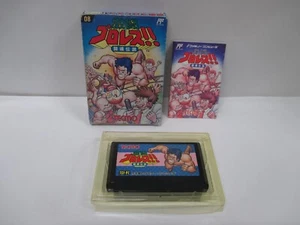 NES -- Gekitou Pro Wrestling -- Box. Famicom, JAPAN Game. 10327 - Picture 1 of 23