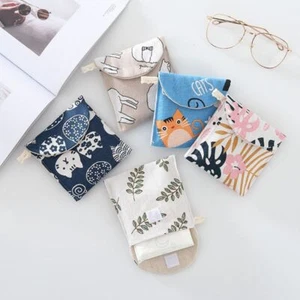 Cute Tampon Storage Bag Women Sanitary Pad Pouch Napkin Makeup Bag Organizer-mx - Photo 1/14